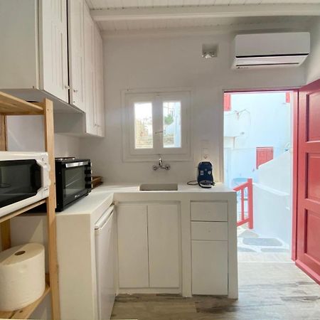 Mykonos Town Elenitas Town House With Balcony And Sea View 아파트 외부 사진