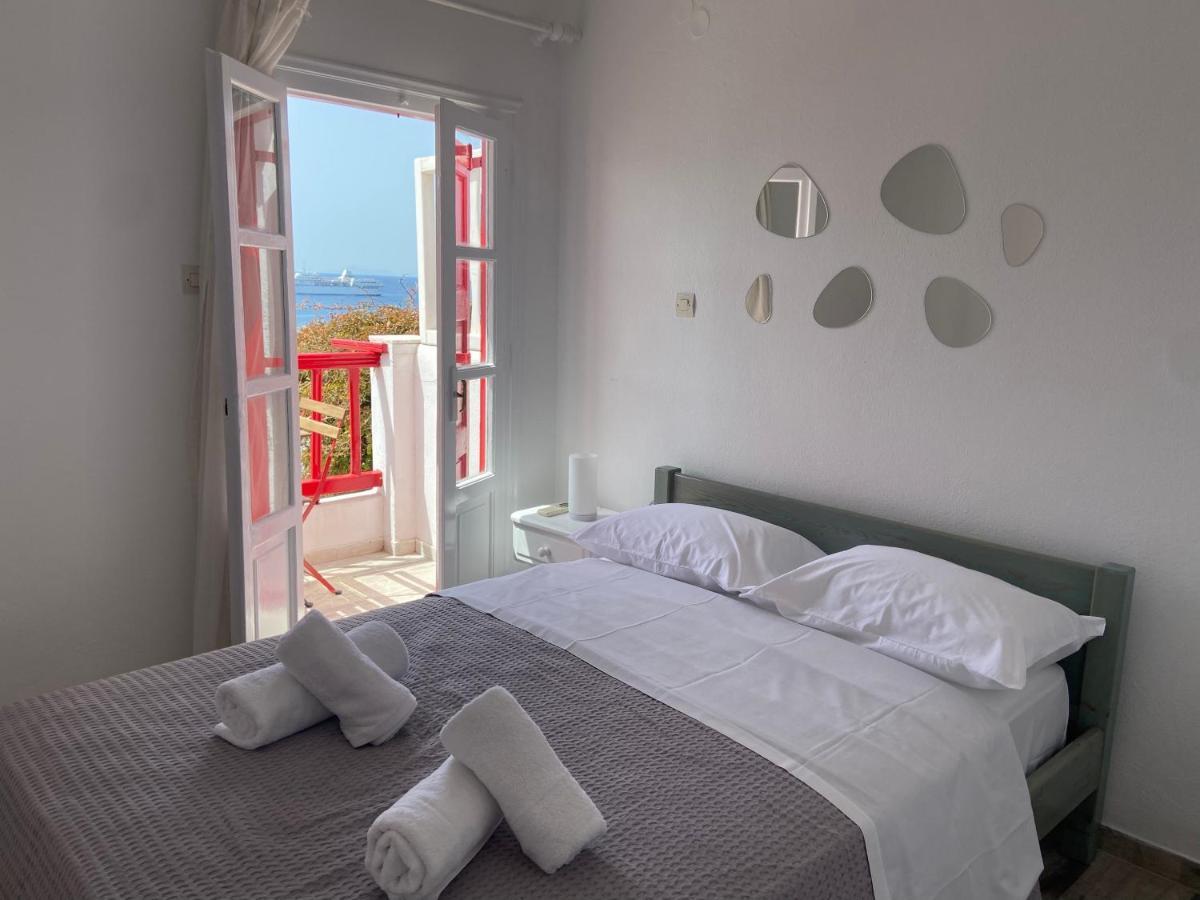 Mykonos Town Elenitas Town House With Balcony And Sea View 아파트 외부 사진