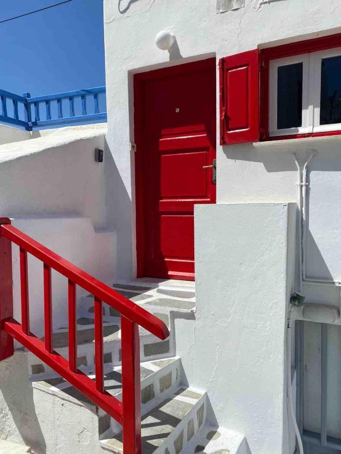 Mykonos Town Elenitas Town House With Balcony And Sea View 아파트 외부 사진